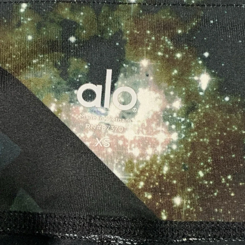 Alo Vaper Space Galaxy Airbrush Leggings XS